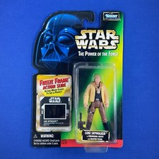 LUKE SKYWALKER Ceremonial Outfit Star Wars POTF FF 3.75  Action Figure 1997 MOC