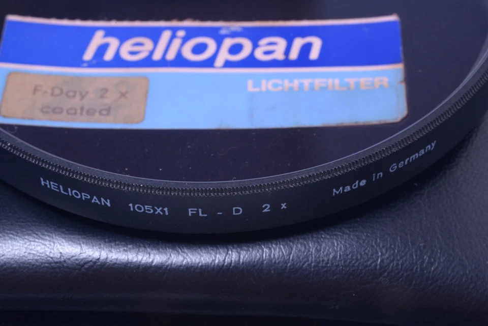 ✅ HELIOPAN F-DAY 2X COATED FL-D 2X 105X1, E105, 105MM FILTER FOR LENS 61-1 - Image 2 of 3
