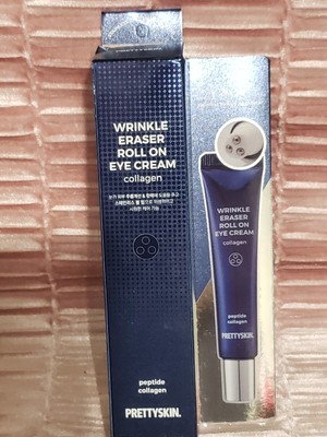 PrettySkin  ~ EYE Cream Roll On Collagen Wrinkle Eraser 30ml 1 oz ~ NEW