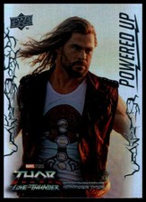 2023 UD Marvel Thor Love Thunder Chris Hemsworth Ravager Thor #PU-6 Powered Up