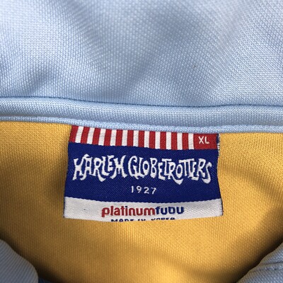 Harlem Globetrotters Platinum Fubu 1927 75th Anniversary XL #27