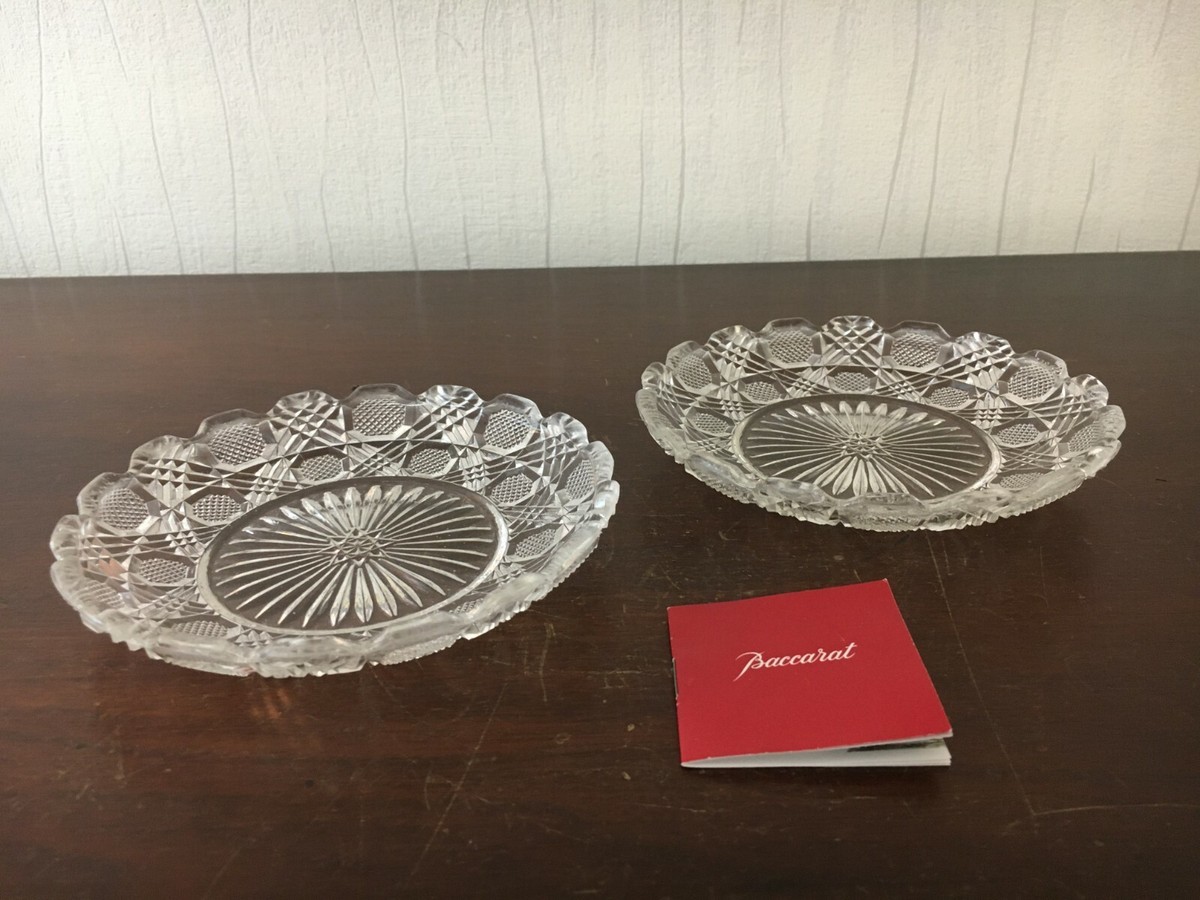 Baccarat クリスタル皿 28cm Baccarat クリスタル皿 28cm Luxury Crystal Plates | Baccarat
