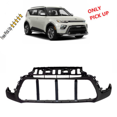 Pick Up Only/ Front Lower Bumper Cover Textured Black Fascia For 20-22 Kia Soul