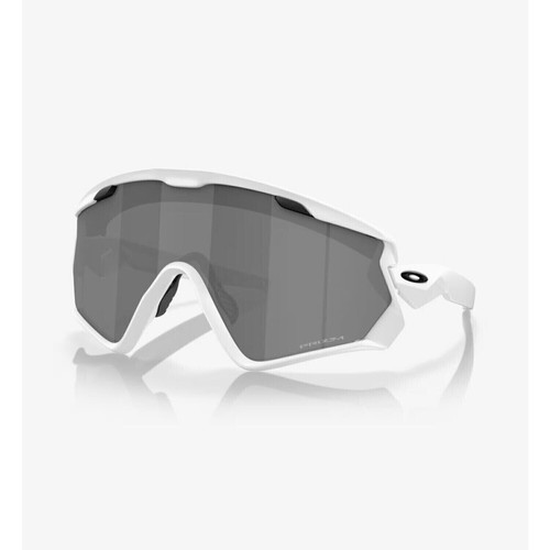 Oakley Wind Jacket 2.0 Matte White Prizm Black Sunglasses Snow Ski Bike