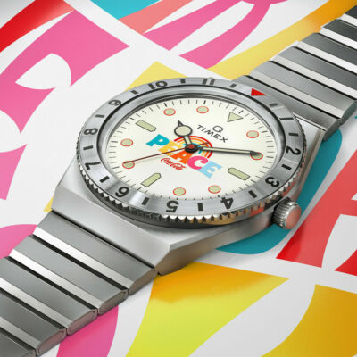 Timex Coca-Cola 1971 時計 Timex Q x Coca-Cola Unity Collection 38mm Stainless Steel Unisex