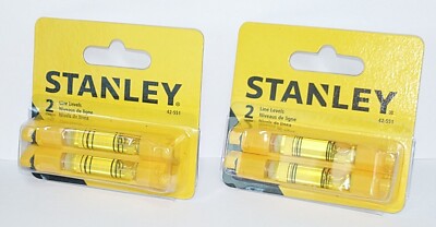 Stanley Line Levels 4 Pack 42-551