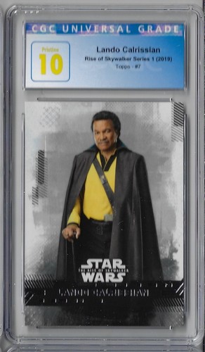 2019 Topps Rise of Skywalker Series 1 Lando Cairissian CGC 10
