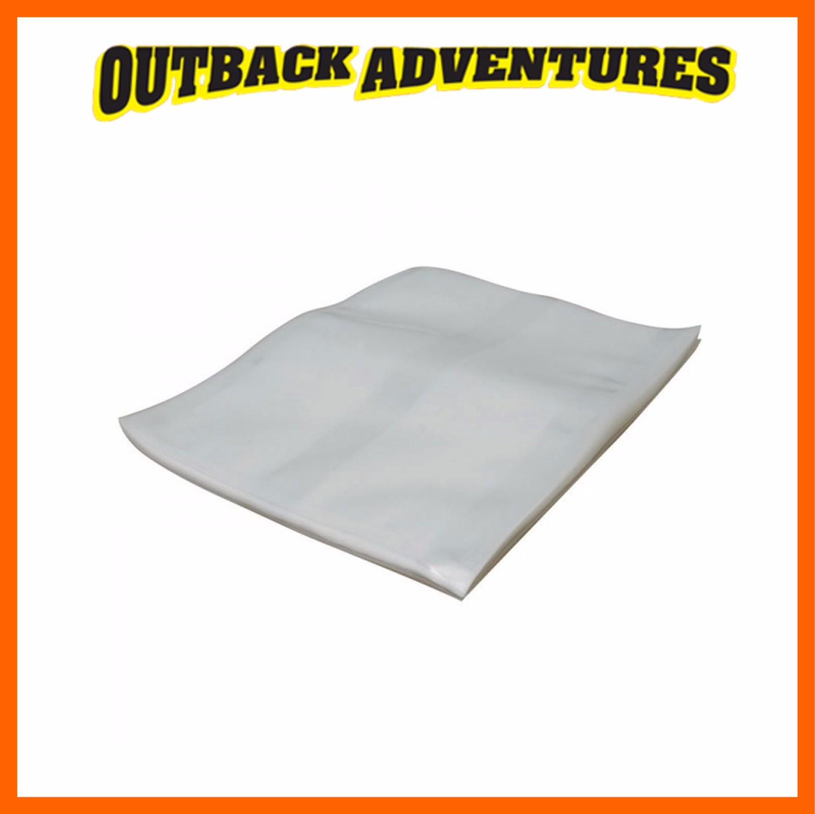 CAMPFIRE VACUUM SEALER BAGS LARGE 28 x 40cm 50 PACK FOOD FRIDGE