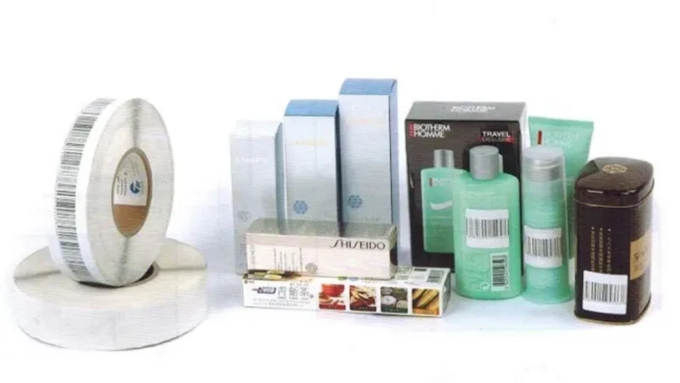 Lot of 2000 RF 8.2MHz EAS Security Labels – 40x40mm Soft Tag Stickers – NEW - Image 4 of 4