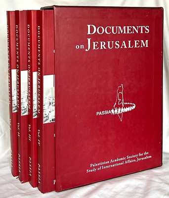 Documents on Jerusalem, Edited by Dr. Mahdi Abdul Hadi
