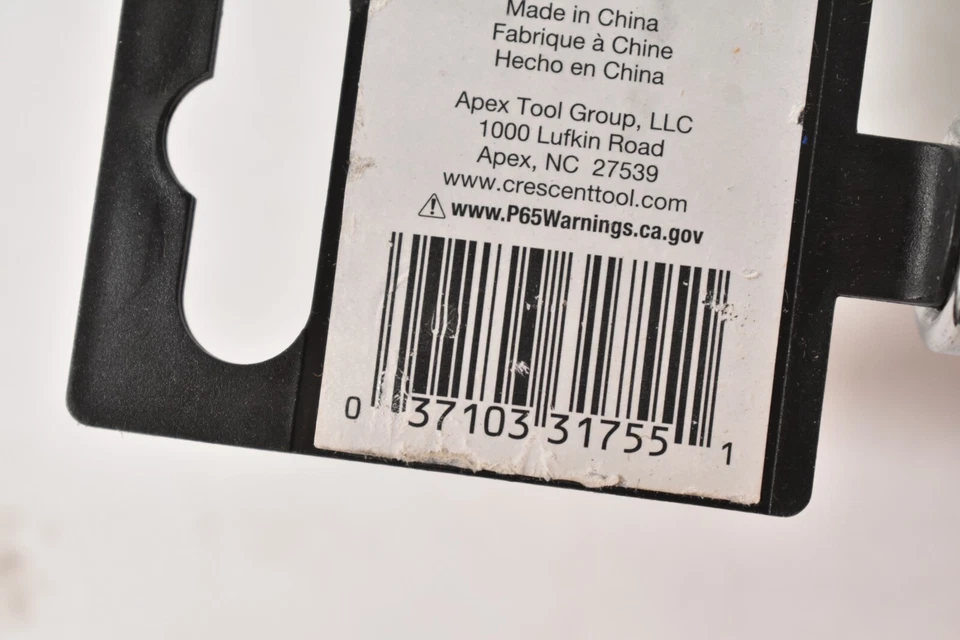 Crescent 1/2" Deep SAE Socket 3/8" Drive 6 Point Chrome Plated CDDS27N - Image 4 of 4