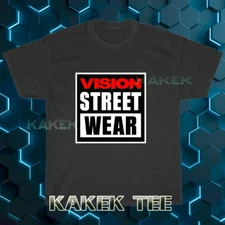 New Vision Street Wear Logo American T- Shirt Funny Size S to 5XL