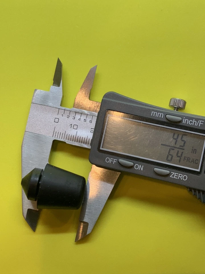 4 nuevos parachoques de goma de pilar de puerta 1960 + GM Chevy GMC parachoques Pontiac Corvette Foto 4 de 4