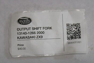 サイン OUTPUT SHIFT FORK 13140-1266 2000 KAWASAKI ZX9 2000 Kawasaki ZX-9R