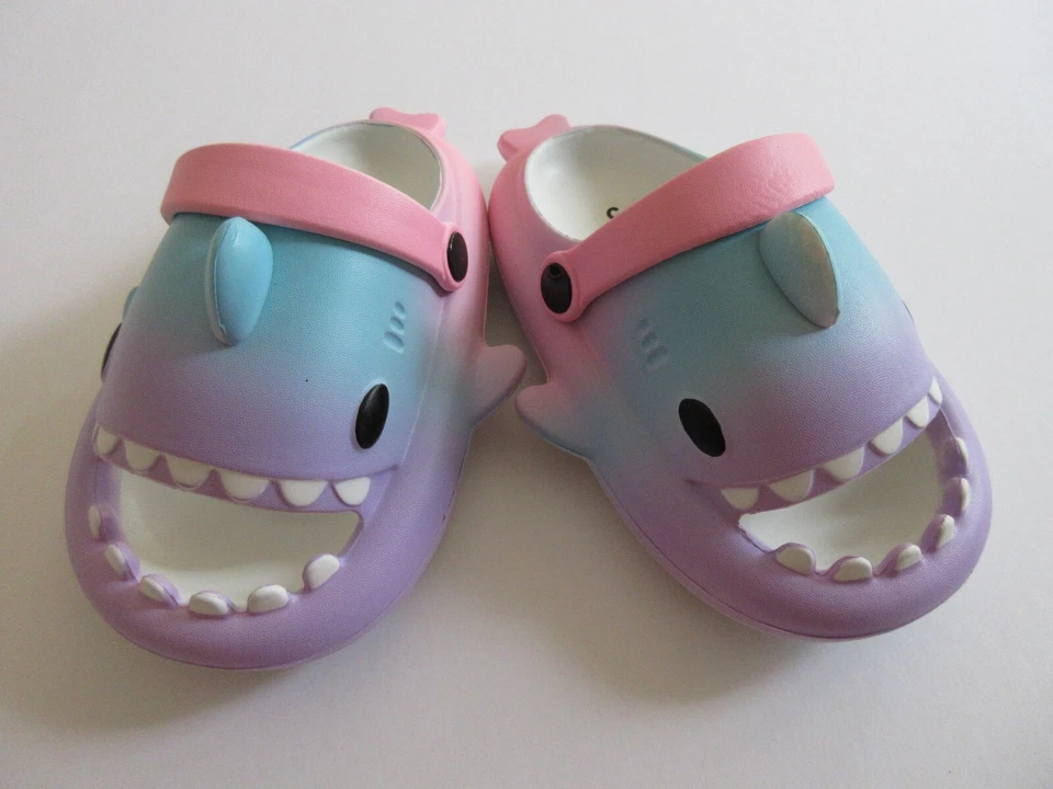 Sandalia zueco de playa informal para niños infantes multicolor varios tamaños nueva Foto 2 de 4