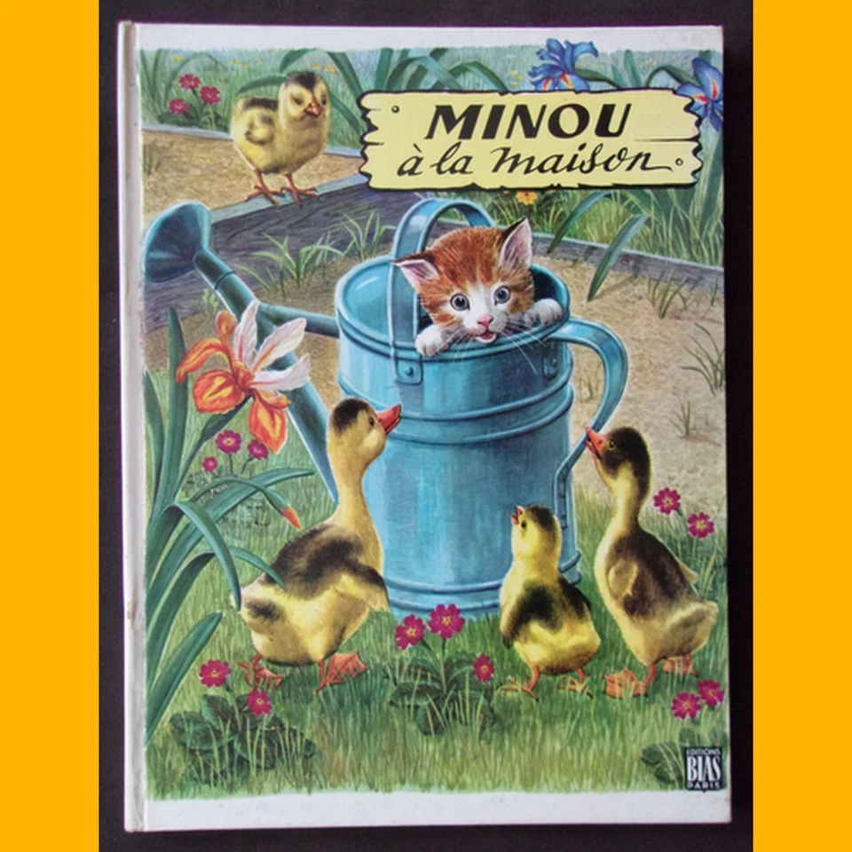 Collection Premières Belles Lectures MINOU À LA MAISON Janivon 1964 - Photo 1/1