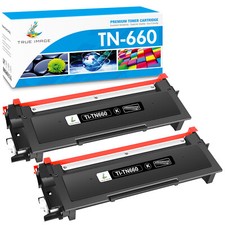 2PK TN660 TN-660 Toner Cartridge for Brother DCP-L2520DW DCP-L2540DW HL-L2300D