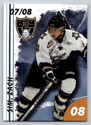 Zach Sim 2007-08 Kootenay Ice
