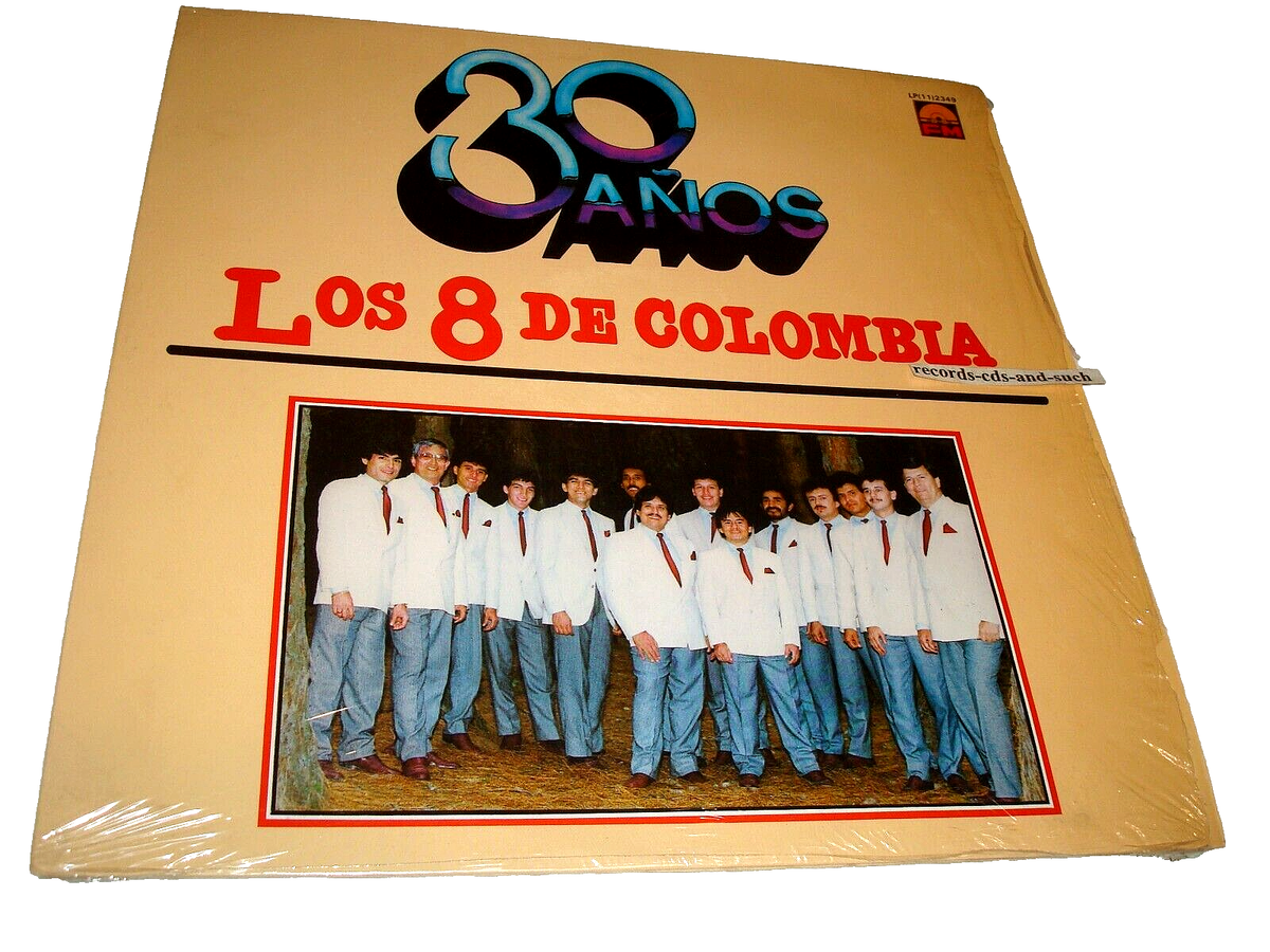 Colombia レコード Los 8 De Colombia – 30 Anos -FM Discos – LP (11) 2349 VG+/NM VINYL