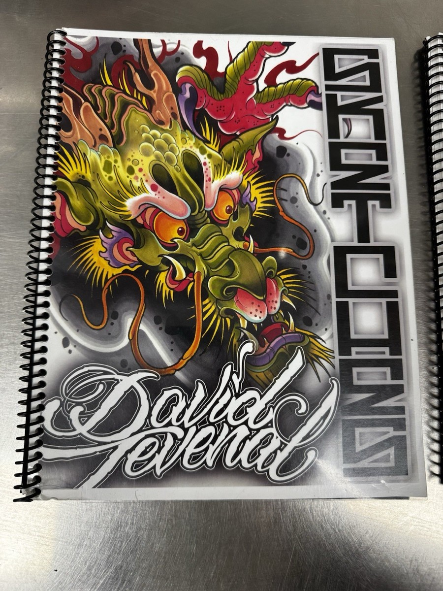 Tattoo Sketch Book by David Tevenal | eBay