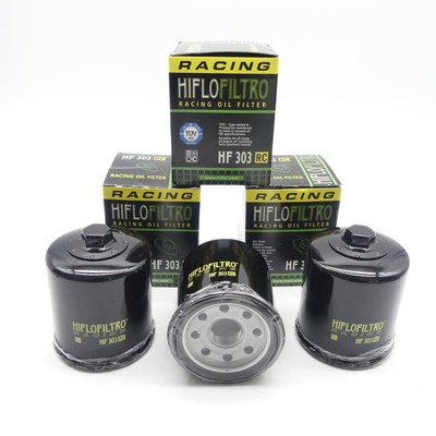 3x Ölfilter Racing Hiflo HF303RC passend für Honda Kawasaki Polaris Yamaha