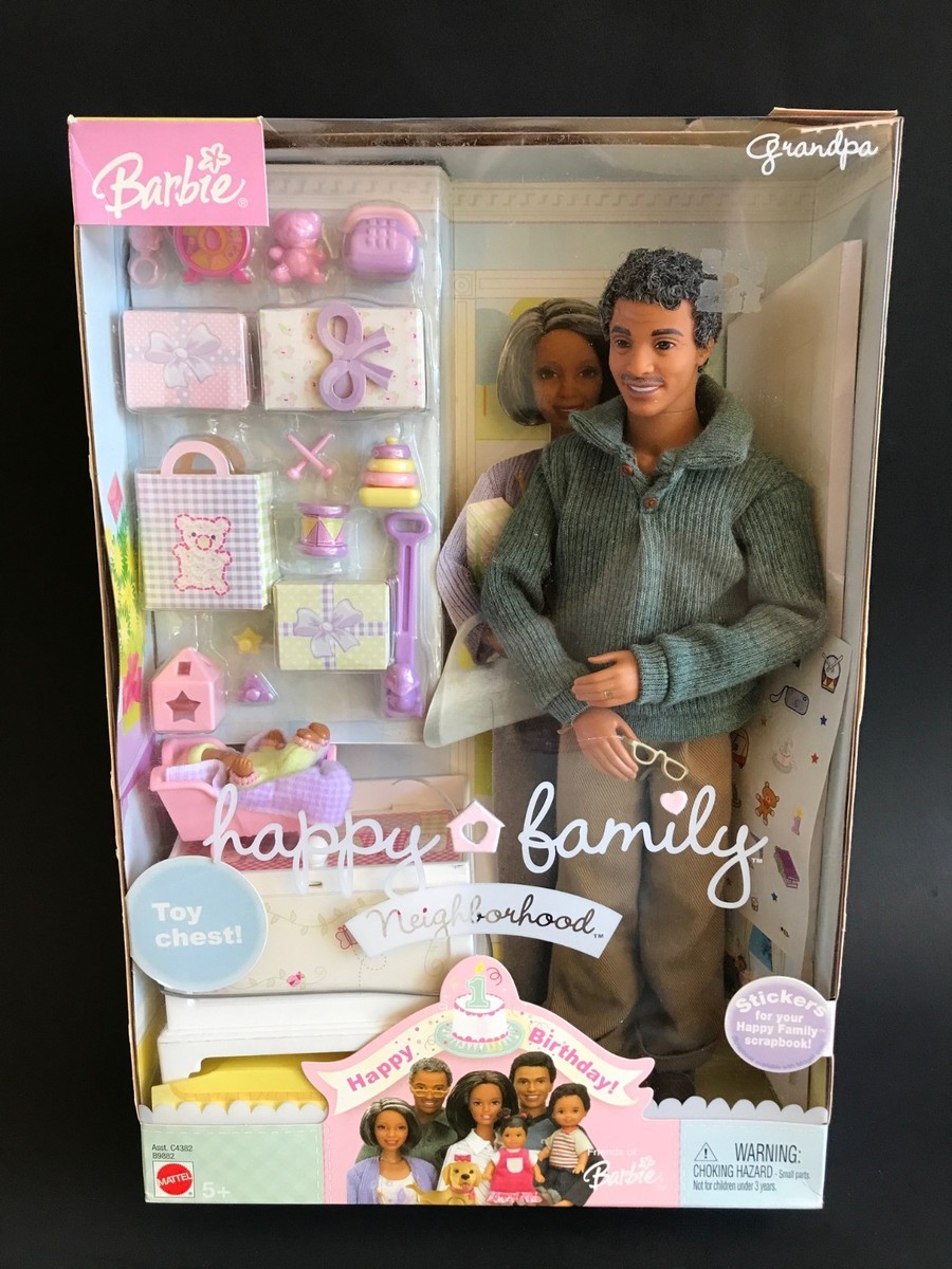 2003 Mattel Barbie Happy Family Neighborhood African American