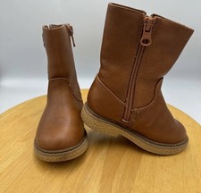 Toddler Girls' Riding Boots - Cat Jack - Size 5 - Brown - Side Zipper