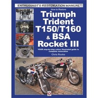 Triumph Trident T150 T160 BSA Rocket 3 Enthusiasts Repair Restoration Manual