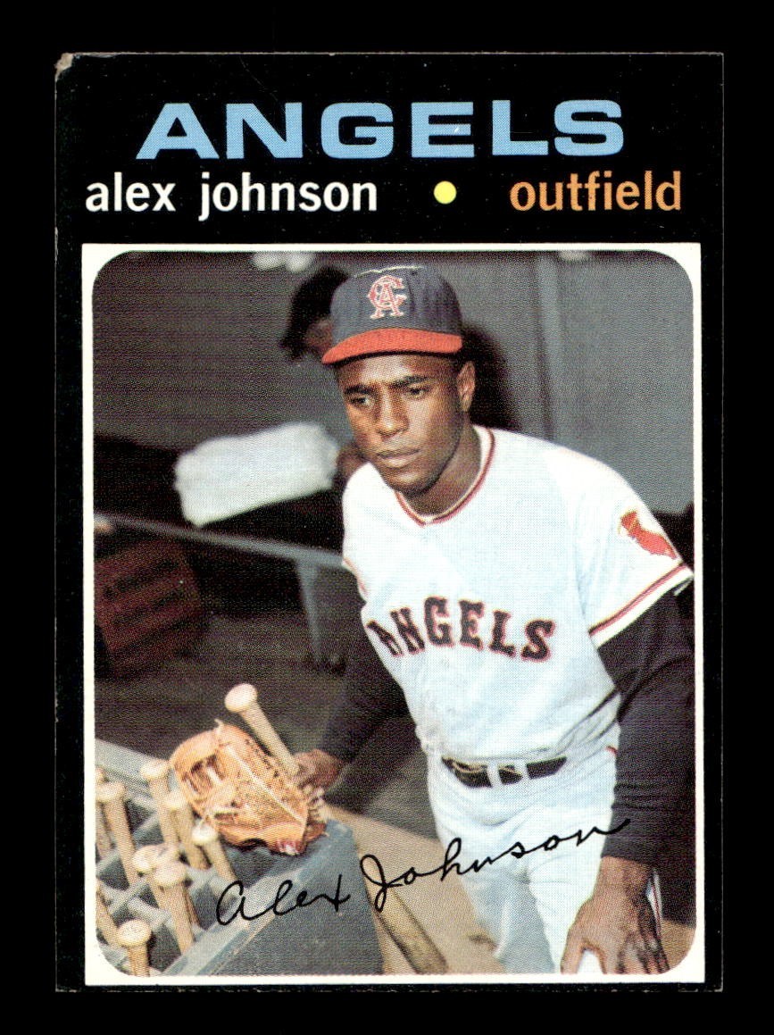 1971 Topps #590 Alex Johnson Angels VG-EX *7w