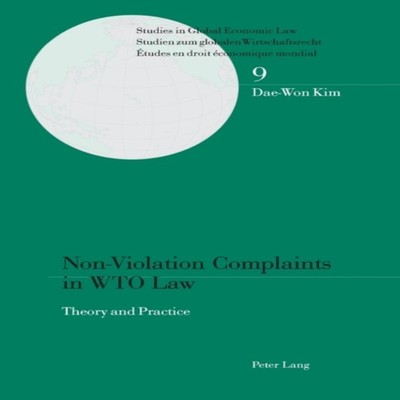 Non-Violation Complaints in WTO Law Theory and Practice Peter Lan
