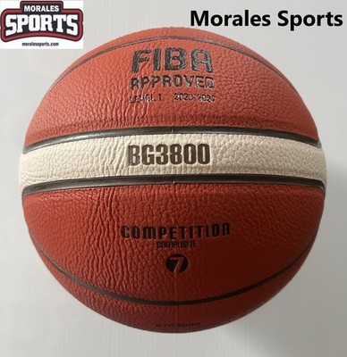 Molten B7G3800 Basketball Comp Leather FIBA  Size 7 - 29.5 BG3800 Series