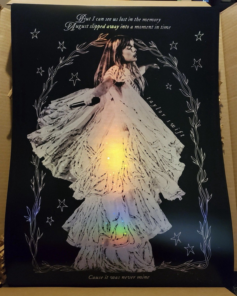 Taylor Swift folklore レア ポスター/ リトグラフ Taylor Swift Folklore Lithograph | eBay