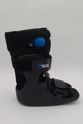 United Ortho USA14115 Short Air Cam Walker Fracture Boot, Medium, Black (SR)