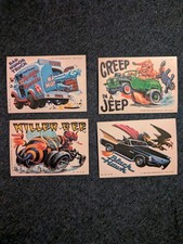 1980 Topps Weird Wheels Trading Cards 19