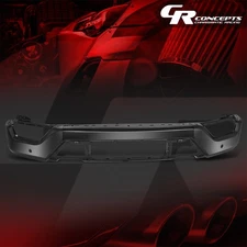 Black Steel Front Bumper Face Bar w/ Parking Sensor Hole for 2021-2023 Ford F150