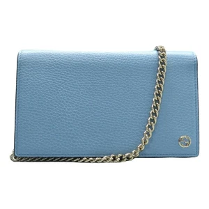 Sac à bandoulière en cuir bleu GUCCI Betty 516 022525