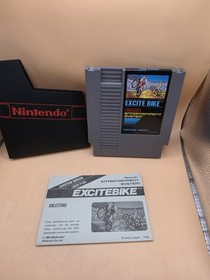 NES Spiel Excite Bike mit OVP Getestet Retro Videospiel Nintendo Entertainment