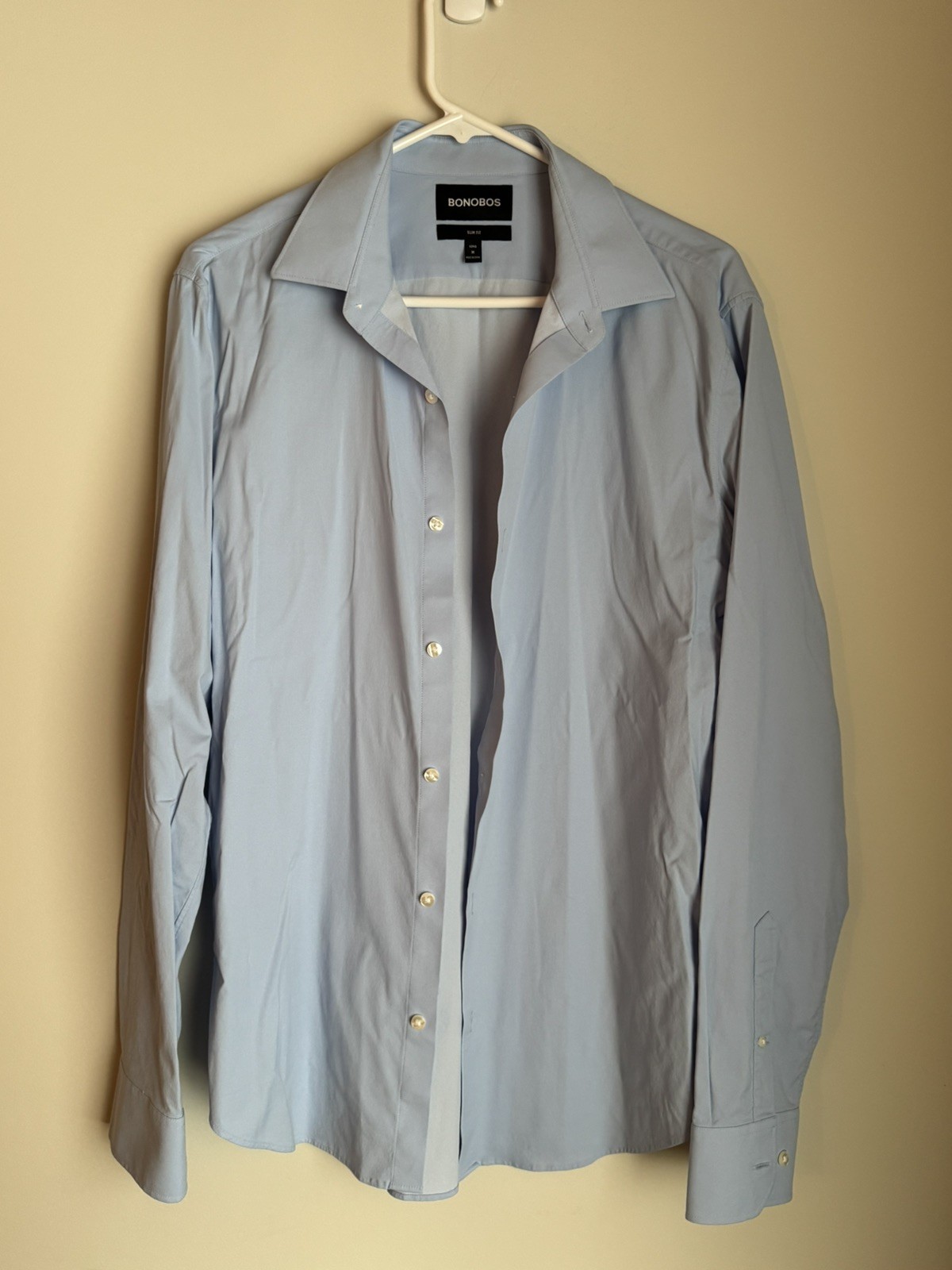 Bonobos Stretch Tech Button Down Long Sleeve MEDI… - image 1