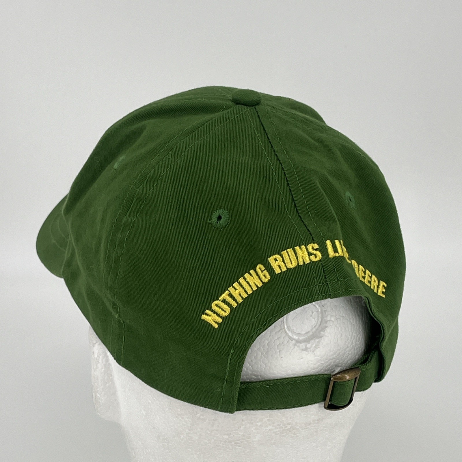 John Deere Hat - StrapBack Green Baseball Cap EUC… - image 3