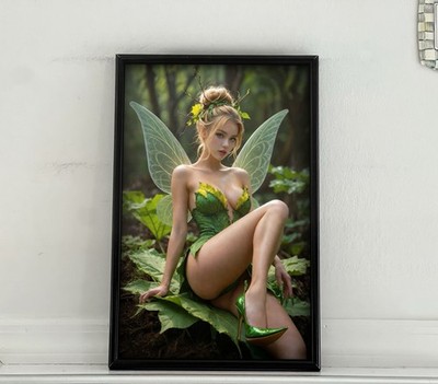 Tinker Bell Fairy Pixie Art Poster