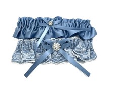 Lace Wedding Garters for Bride Pearl Stretch Prom Garter, Women Wedding Brida...