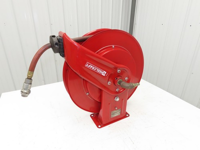 #ad #ad Reelcraft 7850 OLP Retractable Industrial Air Water Hose Reel 1 2quot;x 46#x27; 300psi $149.99