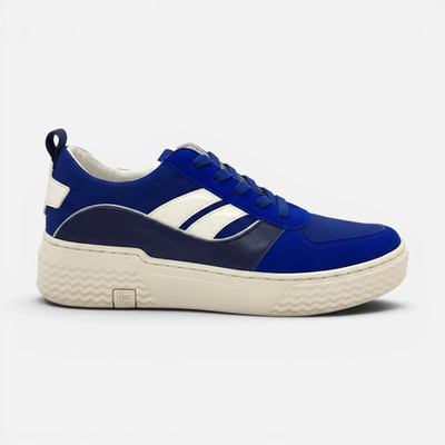 Palladium Damen Sneaker EGO 01 CVS Echtleder/Textil Blau 40