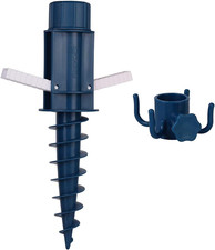 Picchetto Di Supporto per Ombrellone Mare Spiaggia Vacanze Sole Giardino Punta T