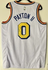 Gary Payton ii Signed Golden State Warriors Jersey Autographed PSA/DNA