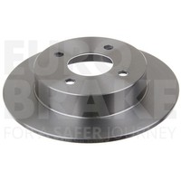 2X Bremsscheiben Hinten Passend FüR Nissan Micra II K11 1.0I 16V 1.3I