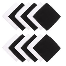 12 Pcs Suit Dress Pocket Square Handkerchief Men Decorative Squares