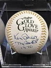 Ken Berry Signed Gold Glove Baseball White Sox Autograph The Bandit JSA