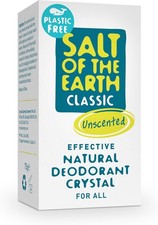 Salt of the Earth - Natural Crystal Deodorant- Plastic Free, Fragrance Free, Ve