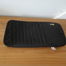 Vintage Case Logic Cd Visor Holder 12 Disc Capacity Black Car Organizer